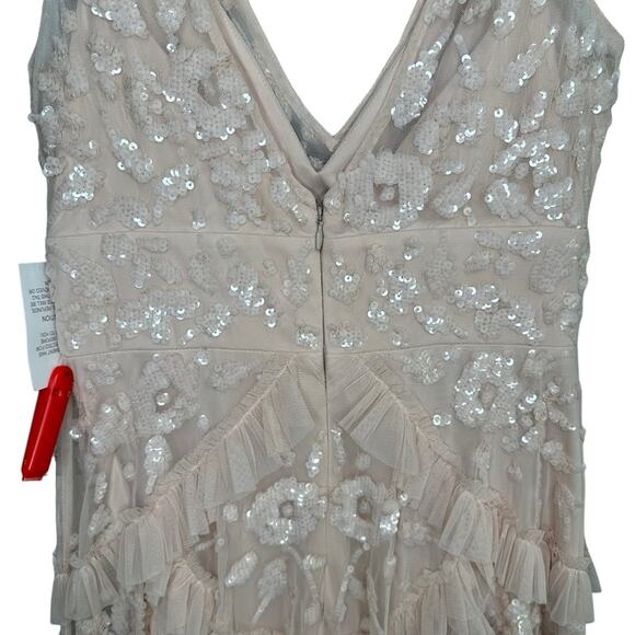 Mac Duggal 9162 Sequin Scallop Ruffle Tier Gown - Picture 7 of 11